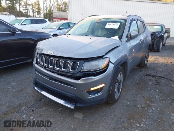 ✅ 2020 Jeep Compass Limited • VIN: 3C4NJCCB3LT123302 • Лот: 44616672. Опубліковано раніше на IAAI з пробігом 132 429 миль. Безкоштовний доступ до архіву аукціонних продажів зі США та докладний звіт про історію автомобіля на DreamBid. Зображення 2.