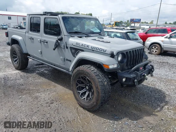 ✅ 2021 Jeep Gladiator High Altitude • VIN: 1C6HJTFGXML604527 • Лот: 43138748. Опубликован ранее на IAAI с пробегом 46 889 миль. Бесплатный доступ к архиву аукционных продаж из США и подробный отчёт об истории автомобиля на DreamBid. Изображение 1.