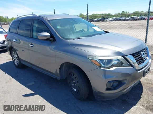 ✅ 2017 Nissan Pathfinder SL • VIN: 5N1DR2MN0HC604162 • Lot: 44819094. Listed on IAAI with 171,257 mi. Free auction sales archive from the USA and detailed vehicle history report at DreamBid. Image 1.