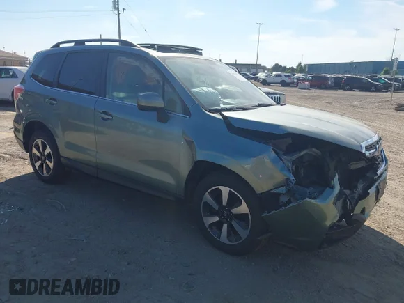 ✅ 2018 Subaru Forester Limited • VIN: JF2SJARC4JH517394 • Lot: 45272623. Listed on IAAI with 180,760 mi. Free auction sales archive from the USA and detailed vehicle history report at DreamBid. Image 1.