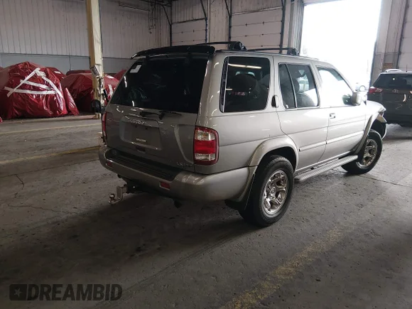 ✅ 2001 Nissan Pathfinder SE • VIN: JN8DR09Y91W581341 • Lot: 44632194. Wystawiony na IAAI z przebiegiem 97 488 mil. Bezpłatny archiwum sprzedaży aukcyjnych z USA i szczegółowy raport historii pojazdu na DreamBid. Zdjęcie 4.