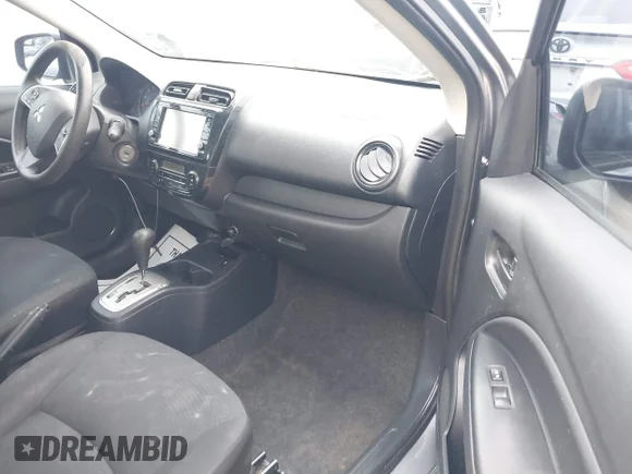 ✅ 2020 Mitsubishi Mirage ES • VIN: ML32F3FJ9LHF08407 • Лот: 41380079. Опубліковано раніше на IAAI з пробігом 57 292 миль. Безкоштовний доступ до архіву аукціонних продажів зі США та докладний звіт про історію автомобіля на DreamBid. Зображення 5.
