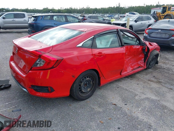 ✅ 2019 Honda Civic LX • VIN: 2HGFC2F60KH507537 • Lot: 43461423. Wystawiony na IAAI z przebiegiem 77 527 mil. Bezpłatny archiwum sprzedaży aukcyjnych z USA i szczegółowy raport historii pojazdu na DreamBid. Zdjęcie 4.