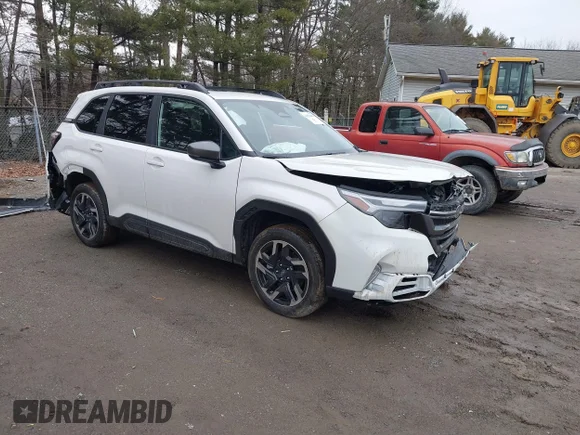 ✅ 2025 Subaru Forester Limited • VIN: JF2SLDNC9SH507284 • Lot: 44512468. Wystawiony na IAAI z przebiegiem 10 435 mil. Bezpłatny archiwum sprzedaży aukcyjnych z USA i szczegółowy raport historii pojazdu na DreamBid. Zdjęcie 1.