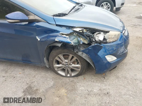✅ 2013 Hyundai Elantra GLS • VIN: KMHDH4AE7DU946084 • Lot: 41328772. Wystawiony na IAAI z przebiegiem 161 705 mil. Bezpłatny archiwum sprzedaży aukcyjnych z USA i szczegółowy raport historii pojazdu na DreamBid. Zdjęcie 6.