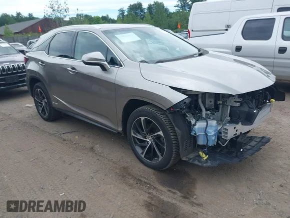 ✅ 2017 Lexus RX 450h • VIN: 2T2BGMCA1HC009898 • Лот: 45452168. Опубліковано раніше на IAAI з пробігом 64 107 миль. Безкоштовний доступ до архіву аукціонних продажів зі США та докладний звіт про історію автомобіля на DreamBid. Зображення 1.