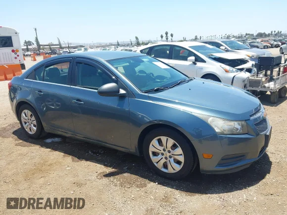 ✅ 2012 Chevrolet Cruze LS • VIN: 1G1PC5SH1C7329333 • Lot: 45411044. Listed on IAAI with 108,756 mi. Free auction sales archive from the USA and detailed vehicle history report at DreamBid. Image 1.