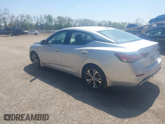 ✅ 2022 Nissan Sentra SV • VIN: 3N1AB8CV7NY306729 • Lot: 44910619. Wystawiony na IAAI z przebiegiem 40 621 mil. Bezpłatny archiwum sprzedaży aukcyjnych z USA i szczegółowy raport historii pojazdu na DreamBid. Zdjęcie 3.