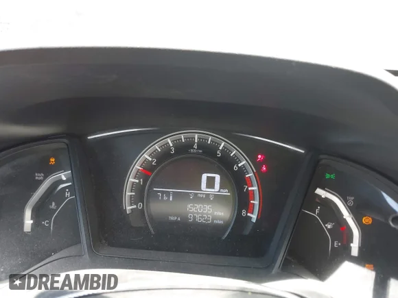 ✅ 2017 Honda Civic Sport • VIN: SHHFK7G41HU220538 • Lot: 45091610. Listed on IAAI with 152,035 mi. Free auction sales archive from the USA and detailed vehicle history report at DreamBid. Image 7.
