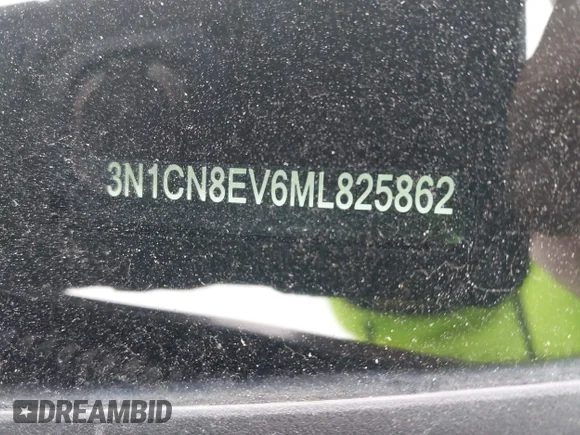 ✅ 2021 Nissan Versa SV • VIN: 3N1CN8EV6ML825862 • Lot: 43949153. Wystawiony na IAAI z przebiegiem 71 822 mil. Bezpłatny archiwum sprzedaży aukcyjnych z USA i szczegółowy raport historii pojazdu na DreamBid. Zdjęcie 9.