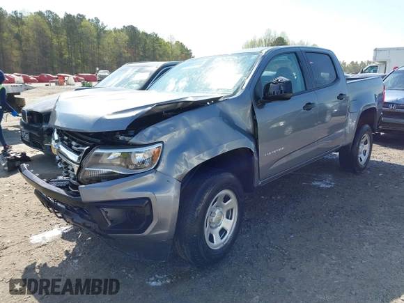 ✅ 2021 Chevrolet Colorado 2WD Work Truck • VIN: 1GCGSBEA0M1288916 • Lot: 41912378. Wystawiony na IAAI z przebiegiem 49 258 mil. Bezpłatny archiwum sprzedaży aukcyjnych z USA i szczegółowy raport historii pojazdu na DreamBid. Zdjęcie 2.