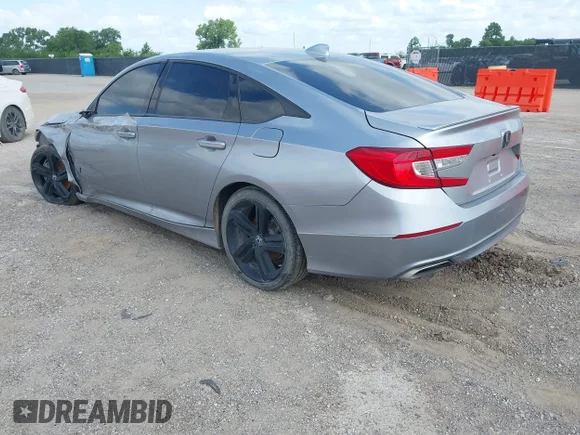 ✅ 2020 Honda Accord Sport • VIN: 1HGCV1F38LA150489 • Лот: 44983863. Опубліковано раніше на IAAI з пробігом 120 070 миль. Безкоштовний доступ до архіву аукціонних продажів зі США та докладний звіт про історію автомобіля на DreamBid. Зображення 3.