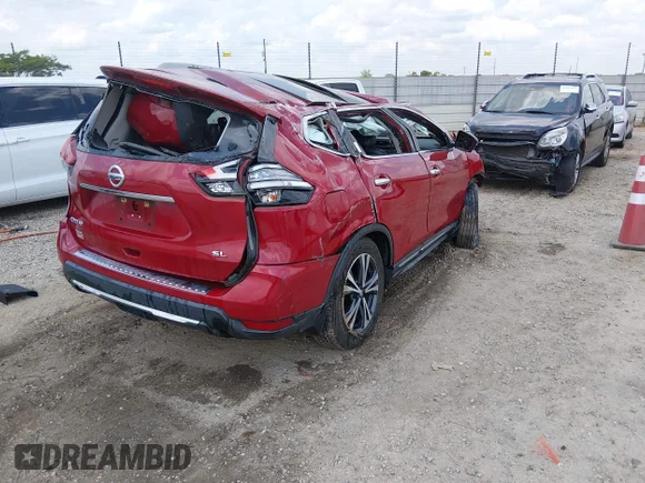 ✅ 2017 Nissan Rogue SL • VIN: 5N1AT2MT7HC779415 • Lot: 44935652. Listed on IAAI with 148,533 mi. Free auction sales archive from the USA and detailed vehicle history report at DreamBid. Image 4.