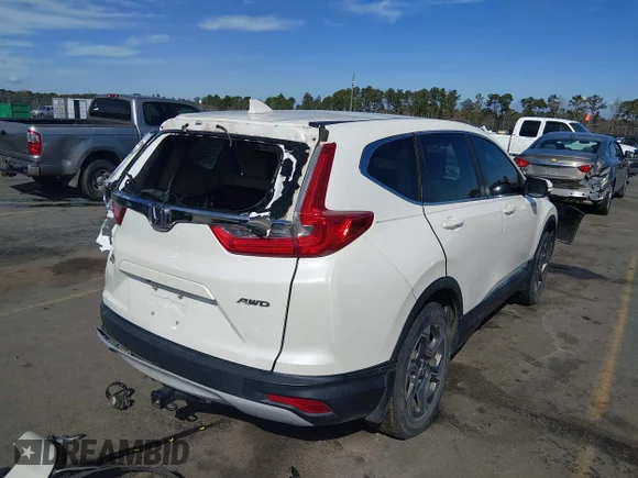 ✅ 2017 Honda CR-V EX-L • VIN: 2HKRW2H84HH619761 • Лот: 44543718. Опубликован ранее на IAAI с пробегом 112 408 миль. Бесплатный доступ к архиву аукционных продаж из США и подробный отчёт об истории автомобиля на DreamBid. Изображение 4.