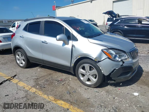 ✅ 2016 Buick Encore • VIN: KL4CJASB5GB740778 • Lot: 45142308. Wystawiony na IAAI z przebiegiem 73 955 mil. Bezpłatny archiwum sprzedaży aukcyjnych z USA i szczegółowy raport historii pojazdu na DreamBid. Zdjęcie 1.