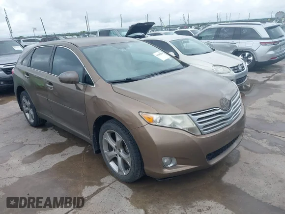 ✅ 2009 Toyota Venza • VIN: 4T3BK11A89U011594 • Лот: 45389204. Опубліковано раніше на IAAI з пробігом 135 882 миль. Безкоштовний доступ до архіву аукціонних продажів зі США та докладний звіт про історію автомобіля на DreamBid. Зображення 1.