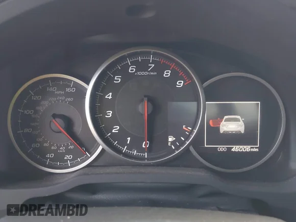 ✅ 2020 Subaru BRZ Limited • VIN: JF1ZCAC13L9703283 • Lot: 45353763. Listed on IAAI with 46,006 mi. Free auction sales archive from the USA and detailed vehicle history report at DreamBid. Image 7.