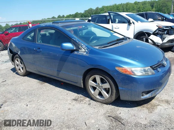 ✅ 2008 Honda Civic EX • VIN: 2HGFG12888H525718 • Lot: 45285868. Listed on IAAI with 308,314 mi. Free auction sales archive from the USA and detailed vehicle history report at DreamBid. Image 1.