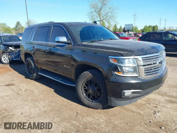 ✅ 2016 Chevrolet Tahoe LTZ • VIN: 1GNSKCKC1GR198242 • Lot: 45096125. Listed on IAAI with 347,357 mi. Free auction sales archive from the USA and detailed vehicle history report at DreamBid. Image 1.