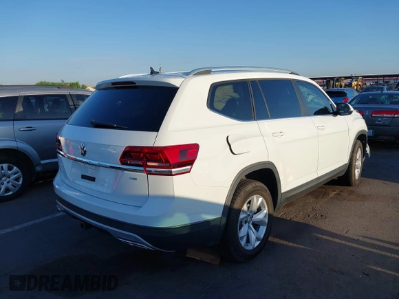 ✅ 2019 Volkswagen Atlas SE • VIN: 1V2DR2CAXKC603013 • Lot: 43077049. Wystawiony na IAAI z przebiegiem 89 430 mil. Bezpłatny archiwum sprzedaży aukcyjnych z USA i szczegółowy raport historii pojazdu na DreamBid. Zdjęcie 4.