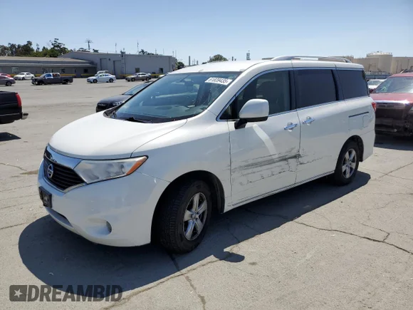 ✅ 2016 Nissan Quest SV • VIN: JN8AE2KP6G9153133 • Lot: 61839435. Wystawiony na Copart z przebiegiem 102 214 mil. Bezpłatny archiwum sprzedaży aukcyjnych z USA i szczegółowy raport historii pojazdu na DreamBid. Zdjęcie 1.