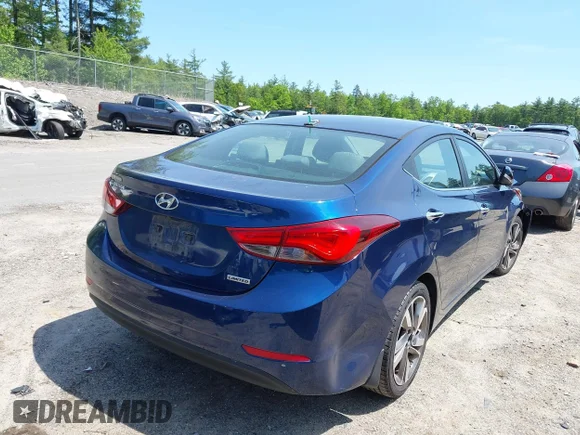 ✅ 2015 Hyundai Elantra SE • VIN: 5NPDH4AE3FH615004 • Lot: 42398816. Wystawiony na IAAI z przebiegiem 64 814 mil. Bezpłatny archiwum sprzedaży aukcyjnych z USA i szczegółowy raport historii pojazdu na DreamBid. Zdjęcie 4.