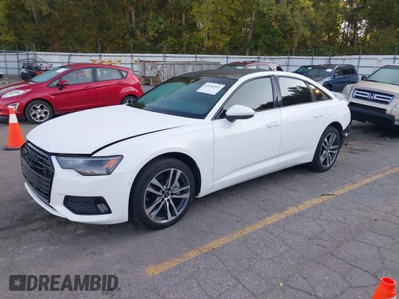✅ 2023 Audi A6 Premium • VIN: WAUD3BF21PN024993 • Lot: 43246911. Wystawiony na IAAI z przebiegiem 44 776 mil. Bezpłatny archiwum sprzedaży aukcyjnych z USA i szczegółowy raport historii pojazdu na DreamBid. Zdjęcie 2.