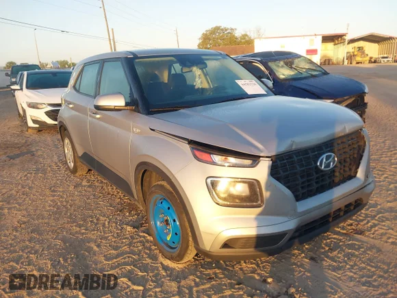 ✅ 2020 Hyundai Venue SE • VIN: KMHRB8A34LU035562 • Lot: 44581520. Listed on IAAI with 76,518 mi. Free auction sales archive from the USA and detailed vehicle history report at DreamBid. Image 1.