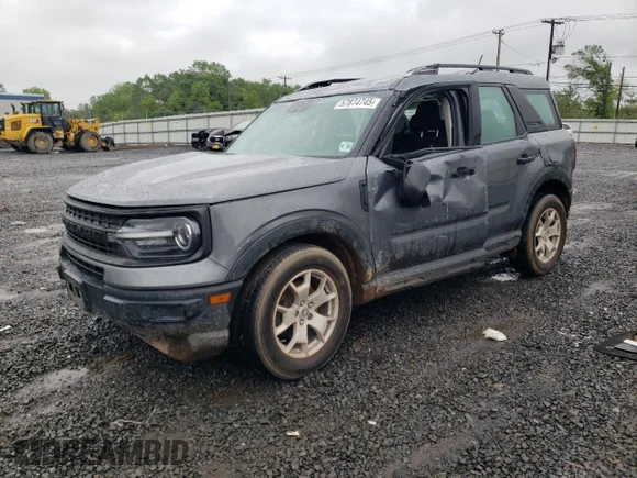 ✅ 2021 Ford Bronco Sport • VIN: 3FMCR9A63MRA47146 • Lot: 57874745. Wystawiony na Copart z przebiegiem 56 682 mil. Bezpłatny archiwum sprzedaży aukcyjnych z USA i szczegółowy raport historii pojazdu na DreamBid. Zdjęcie 1.