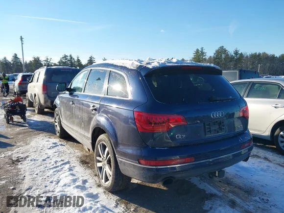 ✅ 2014 Audi Q7 Premium Plus • VIN: WA1LGAFE9ED020887 • Lot: 44177104. Listed on IAAI with 73,681 mi. Free auction sales archive from the USA and detailed vehicle history report at DreamBid. Image 3.