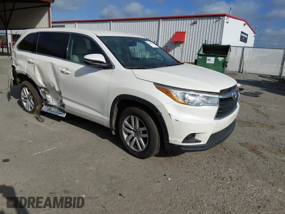 ✅ 2016 Toyota Highlander LE • VIN: 5TDZARFHXGS020804 • Лот: 44608638. Опубліковано раніше на IAAI з пробігом 62 656 миль. Безкоштовний доступ до архіву аукціонних продажів зі США та докладний звіт про історію автомобіля на DreamBid. Зображення 1.