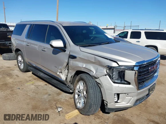 ✅ 2021 GMC Yukon XL SLT • VIN: 1GKS2GKD3MR397060 • Lot: 44482158. Wystawiony na IAAI z przebiegiem 115 262 mil. Bezpłatny archiwum sprzedaży aukcyjnych z USA i szczegółowy raport historii pojazdu na DreamBid. Zdjęcie 1.