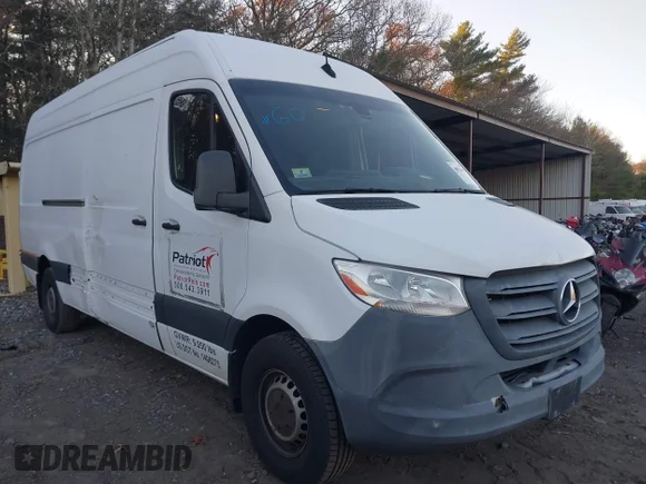 ✅ 2019 Mercedes-Benz Sprinter Cargo • VIN: WD4PF1CD0KT011539 • Лот: 40876191. Опубликован ранее на IAAI с пробегом 171 167 миль. Бесплатный доступ к архиву аукционных продаж из США и подробный отчёт об истории автомобиля на DreamBid. Изображение 1.