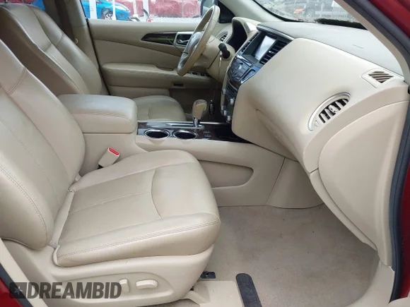 ✅ 2015 Nissan Pathfinder Platinum • VIN: 5N1AR2MN7FC634002 • Lot: 42199660. Wystawiony na IAAI z przebiegiem 176 211 mil. Bezpłatny archiwum sprzedaży aukcyjnych z USA i szczegółowy raport historii pojazdu na DreamBid. Zdjęcie 5.