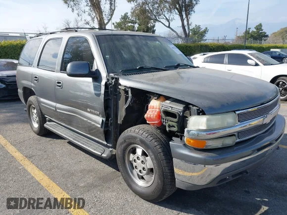 ✅ 2002 Chevrolet Tahoe LS • VIN: 1GNEC13T72R242038 • Лот: 44534504. Опубликован ранее на IAAI с пробегом 105 184 миль. Бесплатный доступ к архиву аукционных продаж из США и подробный отчёт об истории автомобиля на DreamBid. Изображение 1.
