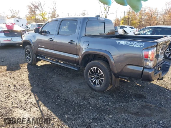✅ 2022 Toyota Tacoma TRD Off Road • VIN: 3TYCZ5AN9NT059096 • Lot: 43666645. Listed on IAAI with 36,550 mi. Free auction sales archive from the USA and detailed vehicle history report at DreamBid. Image 3.