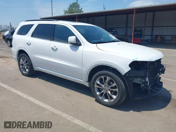 ✅ 2019 Dodge Durango GT Plus • VIN: 1C4RDJDG4KC582856 • Lot: 45074893. Wystawiony na IAAI z przebiegiem 67 413 mil. Bezpłatny archiwum sprzedaży aukcyjnych z USA i szczegółowy raport historii pojazdu na DreamBid. Zdjęcie 1.