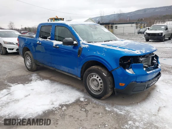 ✅ 2025 Ford Maverick XL • VIN: 3FTTW8BA5SRB53816 • Lot: 43838401. Listed on IAAI with 1,505 mi. Free auction sales archive from the USA and detailed vehicle history report at DreamBid. Image 1.
