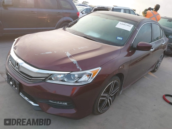 ✅ 2016 Honda Accord Sport • VIN: 1HGCR2F52GA139733 • Lot: 44885966. Wystawiony na IAAI z przebiegiem 114 669 mil. Bezpłatny archiwum sprzedaży aukcyjnych z USA i szczegółowy raport historii pojazdu na DreamBid. Zdjęcie 2.