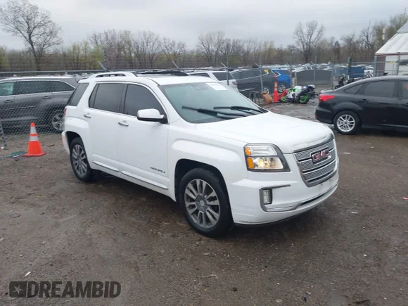✅ 2016 GMC Terrain Denali • VIN: 2GKFLVE34G6156758 • Lot: 44830310. Listed on IAAI with 151,973 mi. Free auction sales archive from the USA and detailed vehicle history report at DreamBid. Image 1.