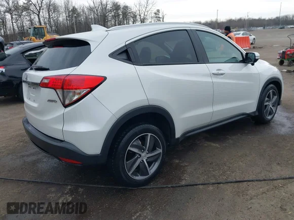 ✅ 2022 Honda HR-V EX • VIN: 3CZRU6H50NM739849 • Lot: 44499062. Wystawiony na IAAI z przebiegiem 58 338 mil. Bezpłatny archiwum sprzedaży aukcyjnych z USA i szczegółowy raport historii pojazdu na DreamBid. Zdjęcie 4.
