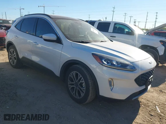 ✅ 2021 Ford Escape SEL • VIN: 1FMCU0H62MUA32713 • Lot: 44158187. Listed on IAAI with 70,267 mi. Free auction sales archive from the USA and detailed vehicle history report at DreamBid. Image 1.