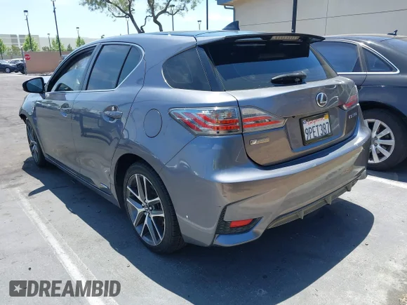 ✅ 2016 Lexus CT 200h • VIN: JTHKD5BH2G2256649 • Лот: 42328313. Опубліковано раніше на IAAI з пробігом 81 877 миль. Безкоштовний доступ до архіву аукціонних продажів зі США та докладний звіт про історію автомобіля на DreamBid. Зображення 3.