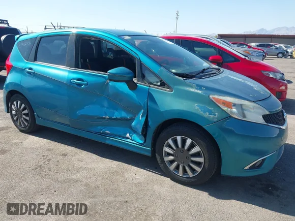 ✅ 2016 Nissan Note S • VIN: 3N1CE2CP3GL397299 • Lot: 42346990. Wystawiony na IAAI z przebiegiem 104 373 mil. Bezpłatny archiwum sprzedaży aukcyjnych z USA i szczegółowy raport historii pojazdu na DreamBid. Zdjęcie 1.