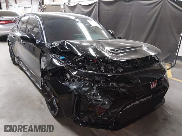 ✅ 2025 Honda Civic Type R • VIN: JHMFL5G40SX008762 • Lot: 45186153. Wystawiony na IAAI z przebiegiem 5 153 mil. Bezpłatny archiwum sprzedaży aukcyjnych z USA i szczegółowy raport historii pojazdu na DreamBid. Zdjęcie 1.