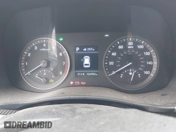 ✅ 2019 Hyundai Tucson Value • VIN: KM8J33A46KU915814 • Lot: 44319992. Wystawiony na IAAI z przebiegiem 106 904 mil. Bezpłatny archiwum sprzedaży aukcyjnych z USA i szczegółowy raport historii pojazdu na DreamBid. Zdjęcie 7.