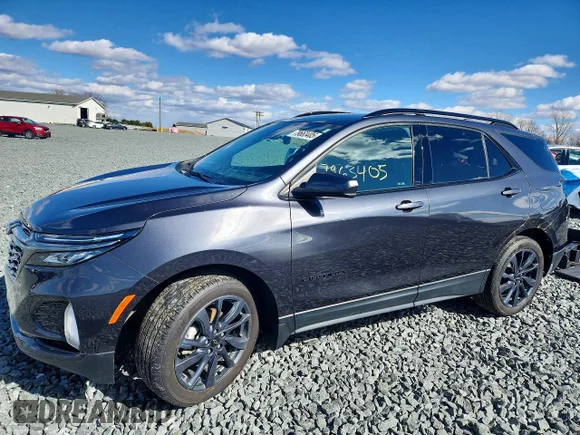 ✅ 2022 Chevrolet Equinox RS • VIN: 3GNAXWEV1NS247512 • Лот: 79663405. Опубліковано раніше на Copart з пробігом 66 370 миль. Безкоштовний доступ до архіву аукціонних продажів зі США та докладний звіт про історію автомобіля на DreamBid. Зображення 1.