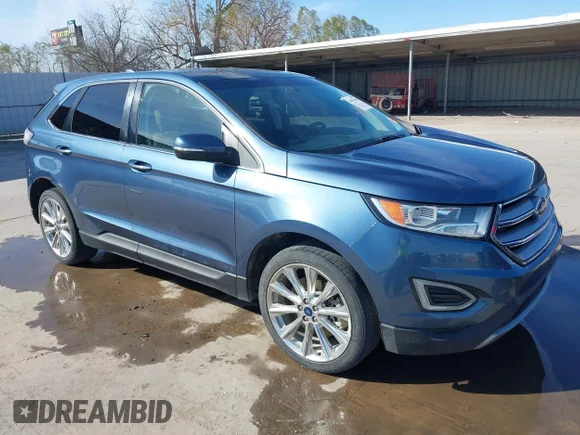 ✅ 2018 Ford Edge Titanium • VIN: 2FMPK3K80JBC26421 • Лот: 44192190. Опубліковано раніше на IAAI з пробігом 211 927 миль. Безкоштовний доступ до архіву аукціонних продажів зі США та докладний звіт про історію автомобіля на DreamBid. Зображення 1.