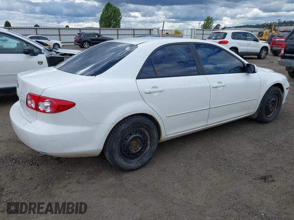 ✅ 2003 Mazda 6 i • VIN: 1YVFP80C735M27742 • Lot: 45126972. Listed on IAAI with 279,732 mi. Free auction sales archive from the USA and detailed vehicle history report at DreamBid. Image 4.