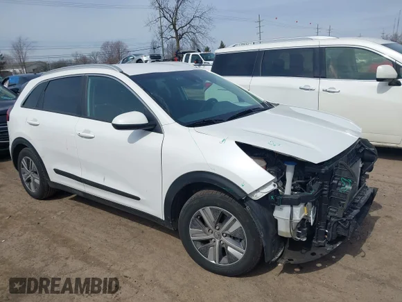 ✅ 2022 Kia Niro LXS • VIN: KNDCB3LC9N5549155 • Lot: 44688183. Listed on IAAI with 45,292 mi. Free auction sales archive from the USA and detailed vehicle history report at DreamBid. Image 1.